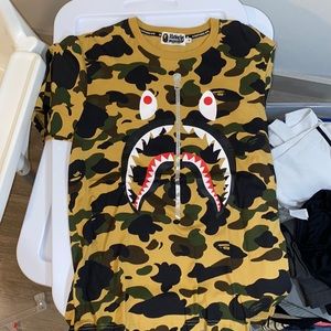 Camouflage A Bathing ape T-shirt